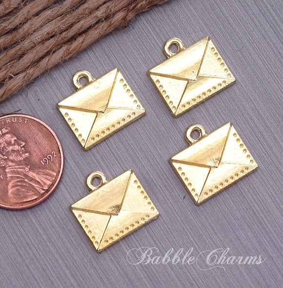 12 pc Letter, Letter charm, envelope charm, envelope. Alloy charm ,very high quality.Perfect for jewery making and other DIY projects