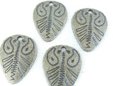 12 pc Shield Charm, Shield, Charms, wholesale charm, bronze charm, fossil