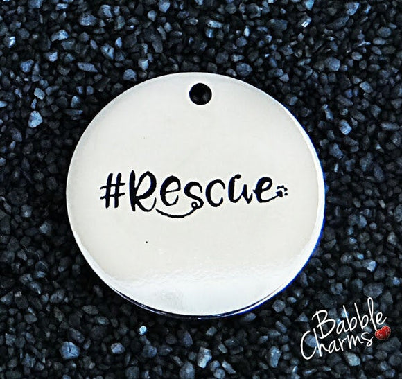 Rescue charm, pet charm, rescue, #rescue charm, Alloy charm 20mm very high quality..Perfect for jewery making and other DIY projects #121