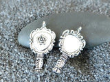 12 pc Mirror  charm, mirror, beast and belle, Charms, wholesale charm, alloy charm