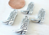 12 pc Cowboy Boot Charm,Cowgirl Boot Charm,Charms