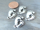 Feet charm, feet. Alloy charm,very high quality.Perfect for jewery making and other DIY projects