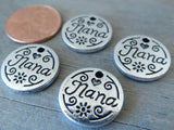 12 pc Nana charm, nana, love my nana. Alloy charm, very high quality.Perfect for jewery making and other DIY projects