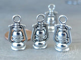 12 pc Lantern charm, lanter, camping lantern charm. Alloy charm, very high quality.Perfect for jewery making and other DIY projects