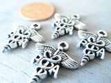 12 pc PA charm, physicians assistant, PA, Charms, wholesale charm, alloy charm Box 3A