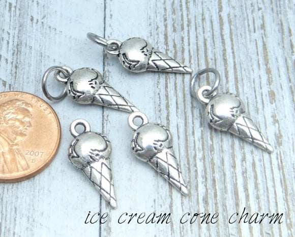12 pc Ice Cream charm, ice cream charms. Alloy charm, very high quality.Perfect for jewery making and other DIY projects