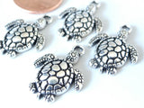 12 pc Turtle charm, turtle, sea turtle, Charms, wholesale charm, charm