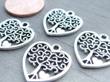 12 pc Family Tree charm, Tree charms. Alloy charm ,very high quality.Perfect for jewery making and other DIY projects