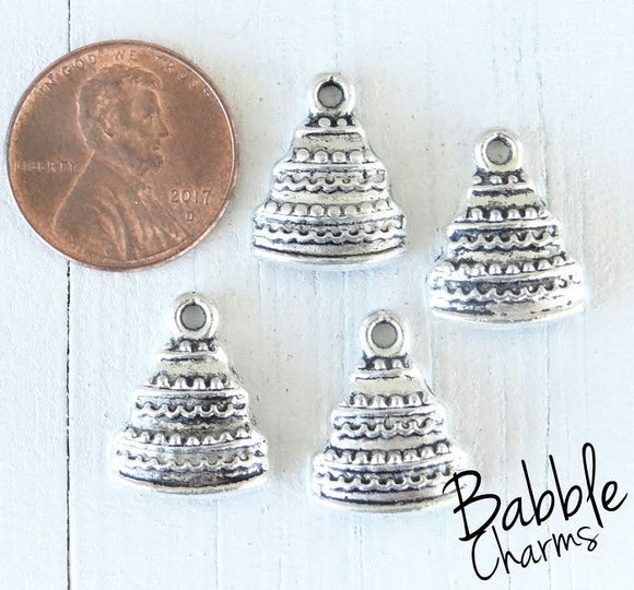 12 pc Cake, wedding cake, cake charm. Alloy charm, very high quality.Perfect for jewery making and other DIY projects