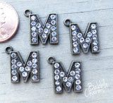 Initial charm, M letter charm. Alloy charm ,very high quality.Perfect for jewery making and other DIY projects