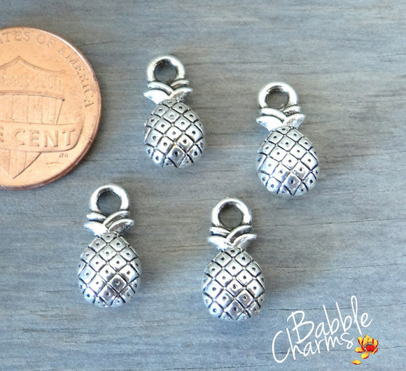 12 pc Pineapple, Pineapple charm. Alloy charm 20mm very high quality.Perfect for jewery making and other DIY projects
