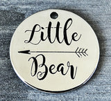 Little Bear, little bear charm, bear charm, boho arrow charm, Alloy charm 20mm very high quality..Perfect for DIY projects #71