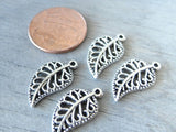 12 pc Leaf, Leaf charms. Alloy charm ,very high quality.Perfect for jewery making and other DIY projects