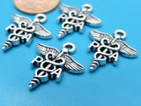 12 pc PA charm, PA, Physician Assistant, Charms, wholesale charm, alloy charm