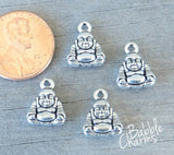 12 pc Buddha charm, buddha, buddha charm. Alloy charm, very high quality.Perfect for jewery making and other DIY projects