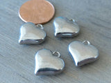 10 pc Heart charm, heart charm, heart. Alloy charm, very high quality.Perfect for jewery making and other DIY projects