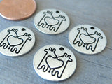 12 pc Giraffe, Giraffe charm, Giraffes charms. Alloy charm ,very high quality.Perfect for jewery making and other DIY projects