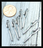 12 pc Tooth brush charm, tooth brush charms. Alloy charm, very high quality.Perfect for jewery making and other DIY projects