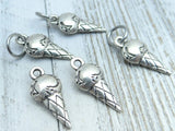 12 pc Ice Cream charm, ice cream charms. Alloy charm, very high quality.Perfect for jewery making and other DIY projects