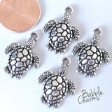 12 pc Turtle charm, turtle, sea turtle, Charms, wholesale charm, charm