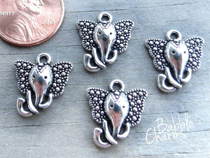 12 pc Elephant, Elephant charm, Elephant charms. Alloy charm ,very high quality.Perfect for jewery making and other DIY projects