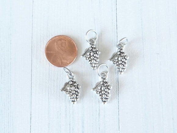 12 pc Grapes, grapes charm. Alloy charm 20mm very high quality.Perfect for jewery making and other DIY projects