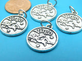 Virgo charm, astrological sign charm, zodiac, alloy charm 20mm very high quality..Perfect for jewery making and other DIY projects