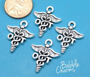 12 pc OT charm, Occupational Therapy, OT, therapy Charms, wholesale charm, alloy charm