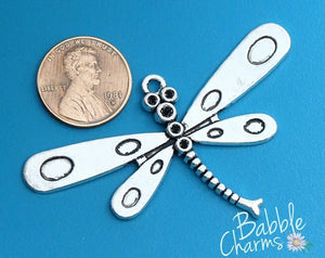 2 pc Dragonfly charm, dragonfly, charm, bug charm, dragonflies, Alloy charm ,high quality.Perfect for jewery making and other DIY projects