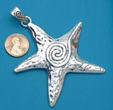 Starfish Pendant, Starfish , charm, Starfish charm, pendant, Alloy charm ,high quality.Perfect for jewery making and other DIY projects