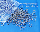 12 pc Flower charm, flower charms. Alloy charm ,very high quality.Perfect for jewery making and other DIY projects