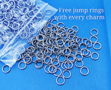 You will never regret being kind, kind, kindness, inspire charm. Steel charm 20mm very high quality..Perfect for DIY projects