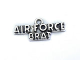 12 pc Air Force brat charm, air force, military mom charm. Alloy charm, very high quality.Perfect for jewery making and other DIY projects