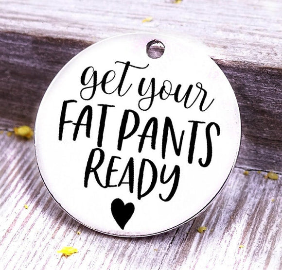 Get your fat pants ready, cooking, baking charm, love to eat charm, Steel charm 20mm very high quality..Perfect for DIY projects