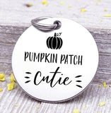 Pumpkin patch cutie, pumpkin patch, pumpkin, pumpkin charms, Steel charm 20mm very high quality..Perfect for DIY projects