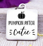 Pumpkin patch cutie, pumpkin patch, pumpkin, pumpkin charms, Steel charm 20mm very high quality..Perfect for DIY projects