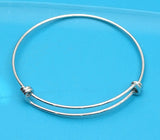 Stainless steel adjustable bracelet 60mm very high quality..Perfect for jewery making and other DIY projects
