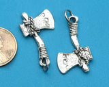 Axe charm, Tomahawk charm, Axe, Hatchet, Alloy charm, very high quality.Perfect for jewery making and other DIY projects