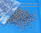 12 pc Moon, moon charm. Alloy charm ,very high quality.Perfect for jewery making and other DIY projects