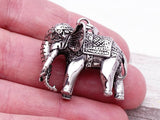 Elephant pendant, steel pendant, stainless steel, high quality..Perfect for jewery making and other DIY projects