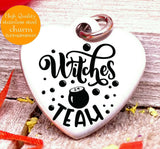 Witches Team, witch, witches, witches charm, Steel charm 20mm very high quality..Perfect for DIY projects