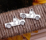 12 pc Truck charm, truck, pickup truck, Charms, wholesale charm, alloy charm