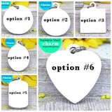 Your attitude determines your direction, attitude charm, Steel charm 20mm very high quality..Perfect for DIY projects