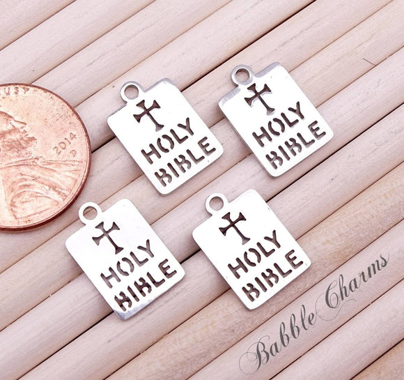 12 pc Holy bible charm, bible charm, scripture charm, charms, Alloy charm,very high quality.Perfect for jewery making and other DIY projects