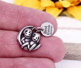 Best friends stainless steel charm, best buds charm, friends charm, bff charm, best buds, Charms, wholesale charm, alloy charm