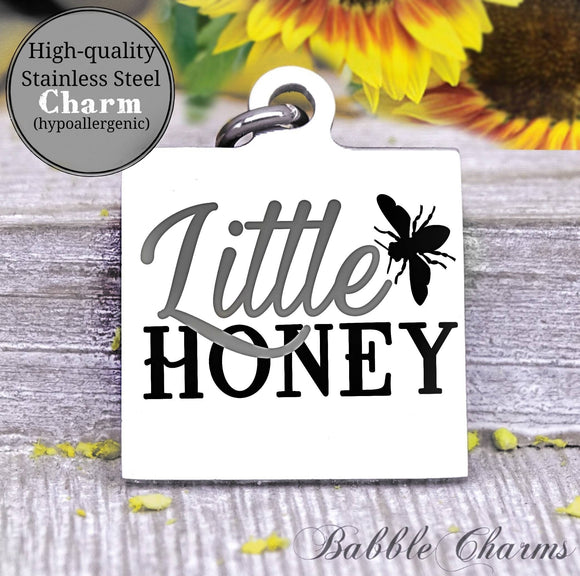 Little honey, little honey charm, angel, angel charm, Steel charm 20mm very high quality..Perfect for DIY projects