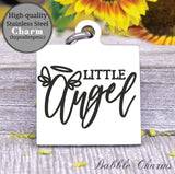 Little Angel, little angel charm, angel, angel charm, Steel charm 20mm very high quality..Perfect for DIY projects